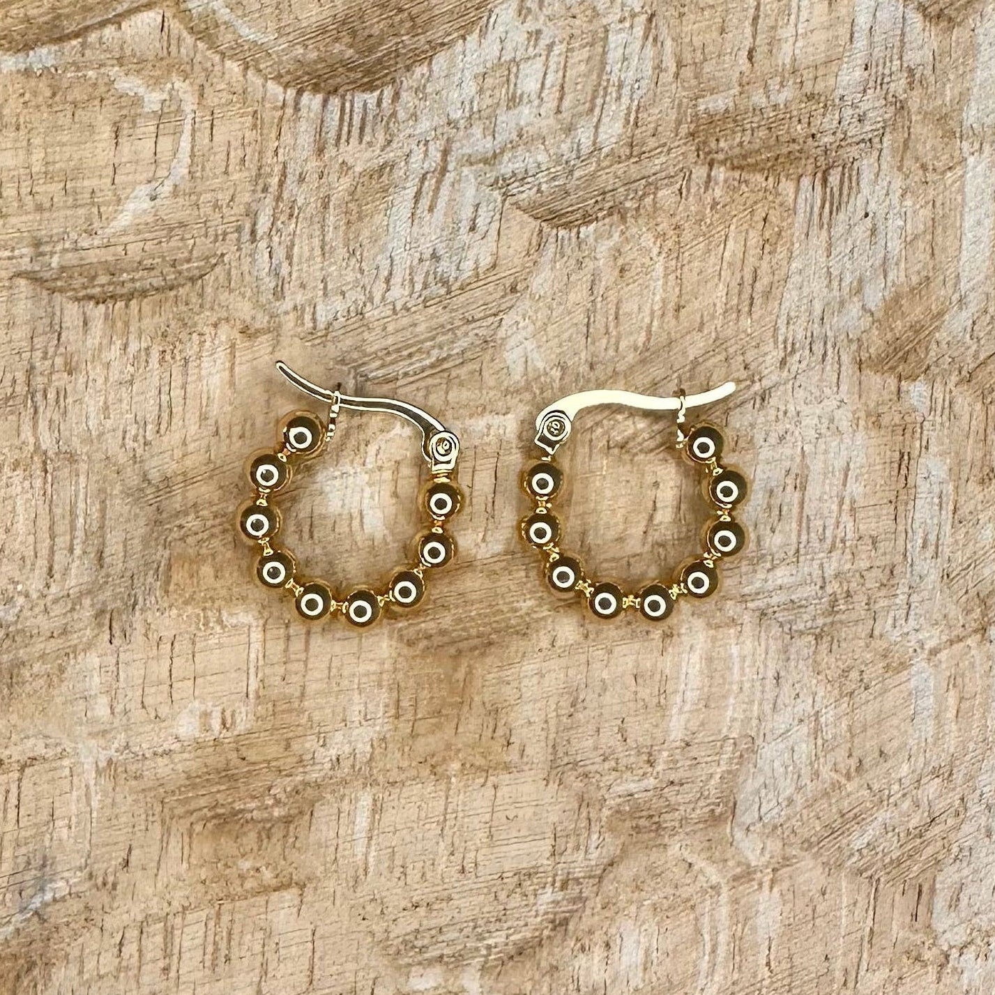 Boucle Perline Dorées