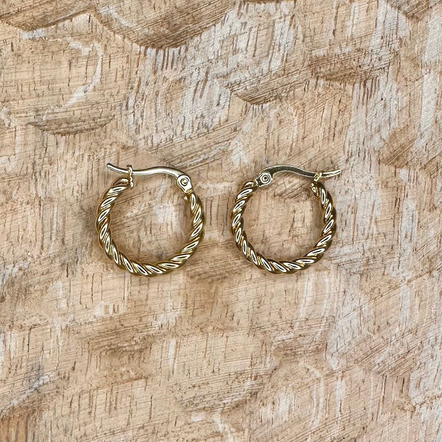 Boucles Isys Dorées