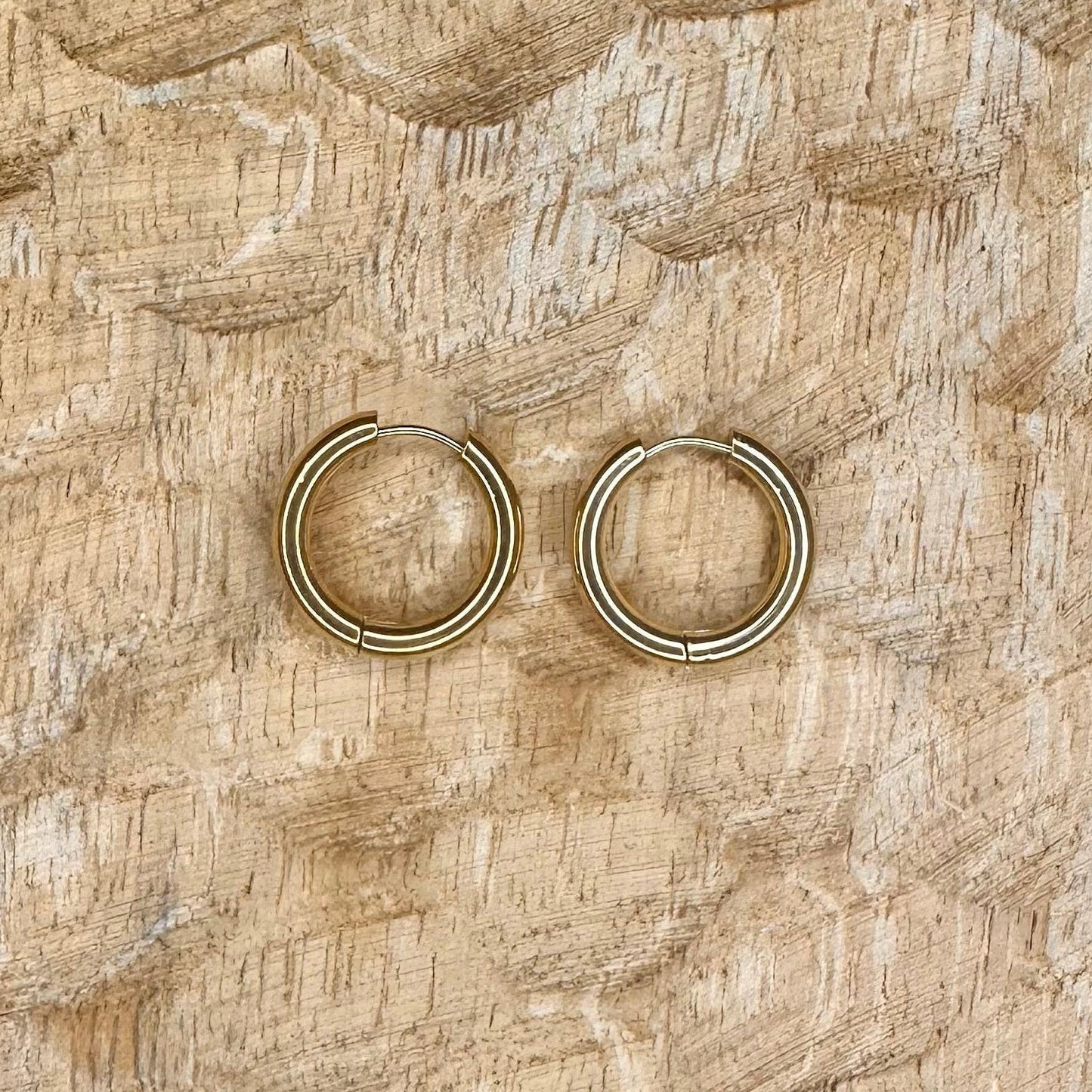 Boucles Azaé Dorées 18mm