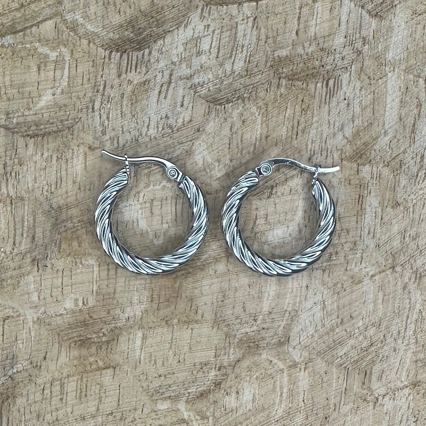 Boucles Leïla Argentées