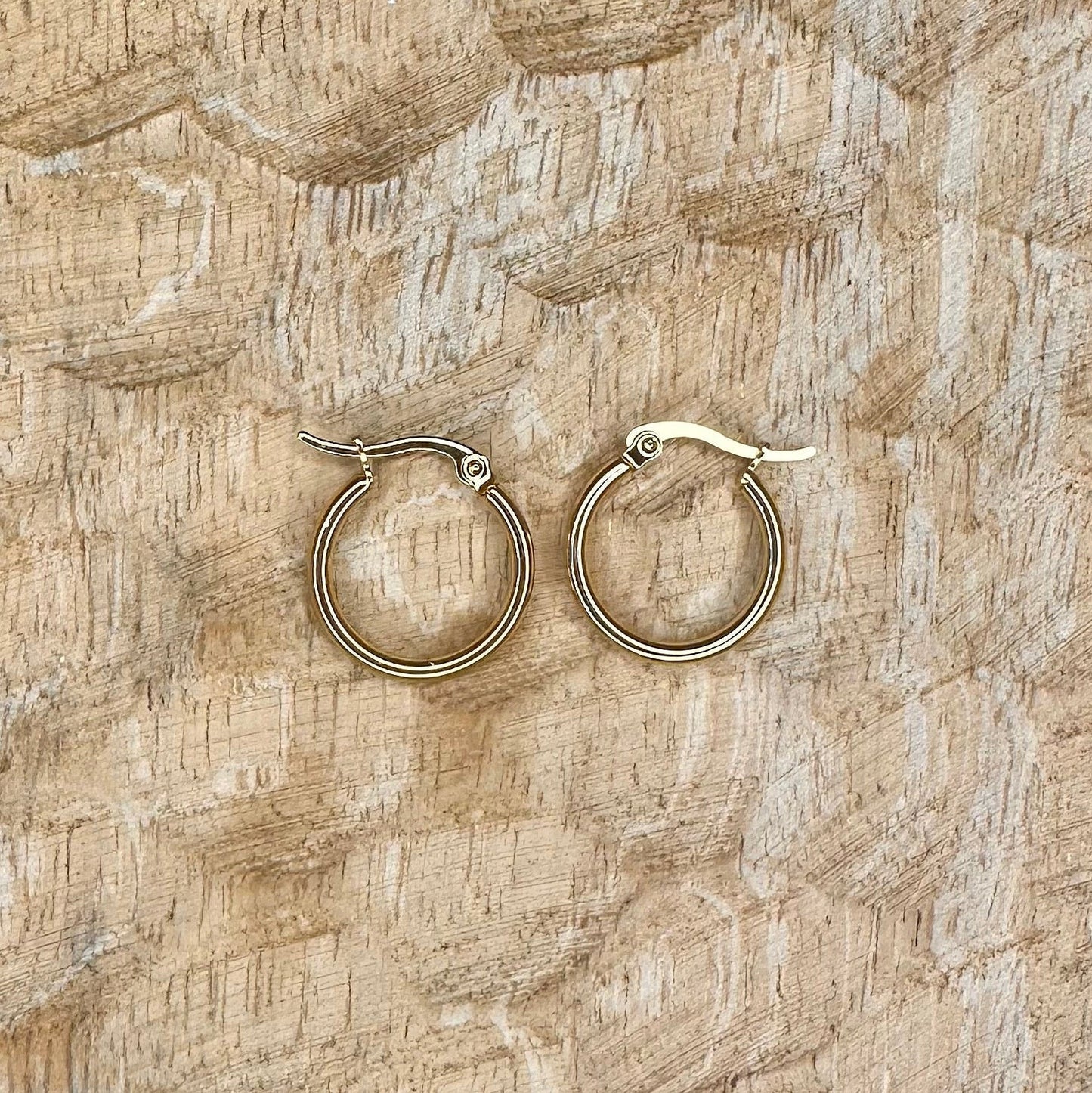 Boucles Soline Dorées 19mm