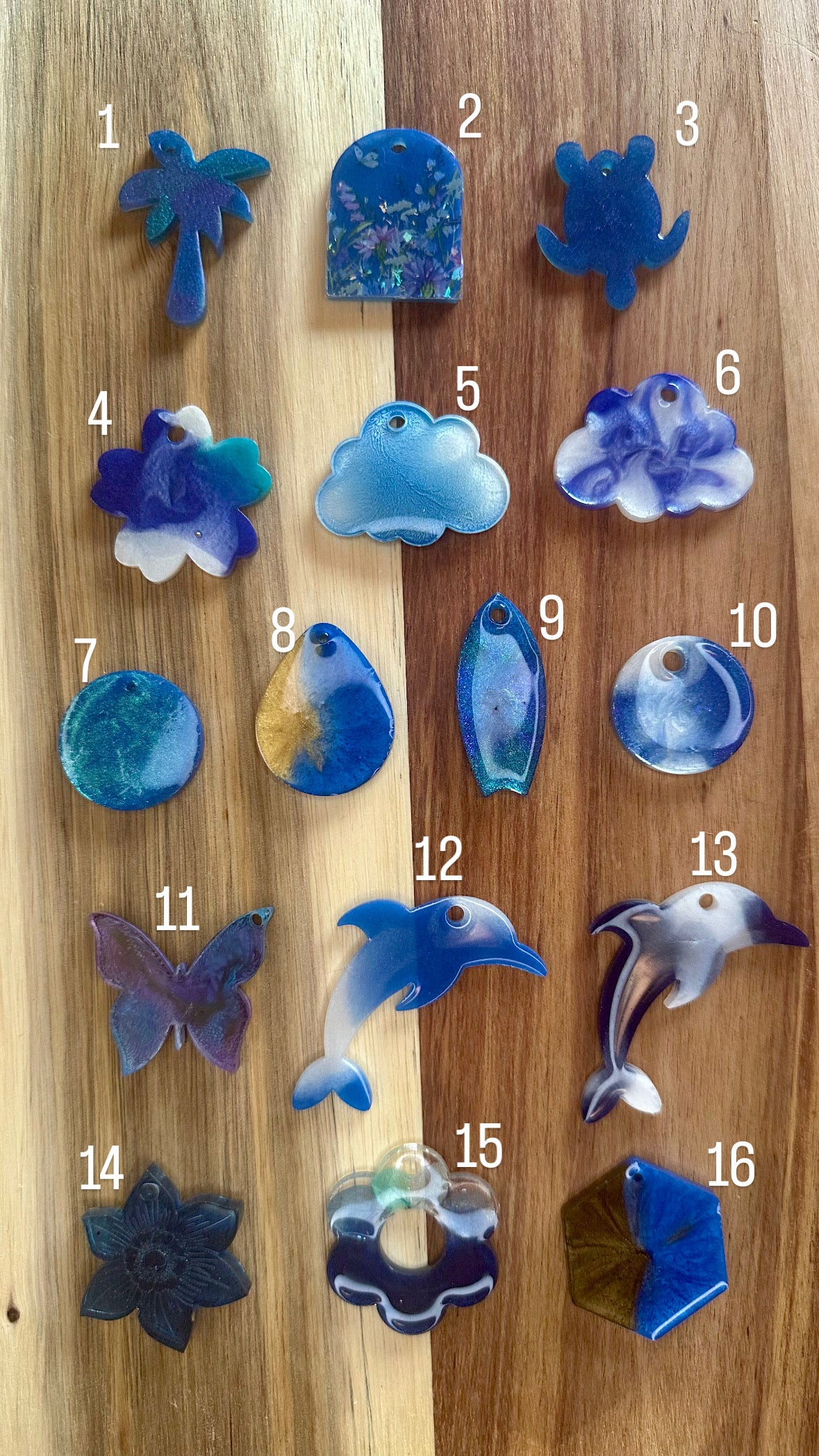 Médailles bleues taille L