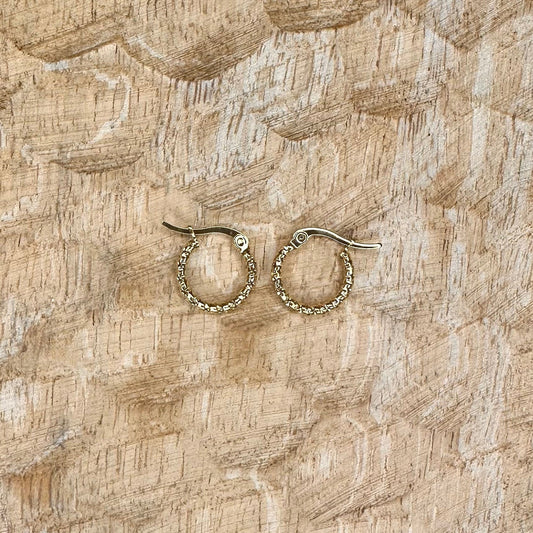 Boucles Elsa Dorées