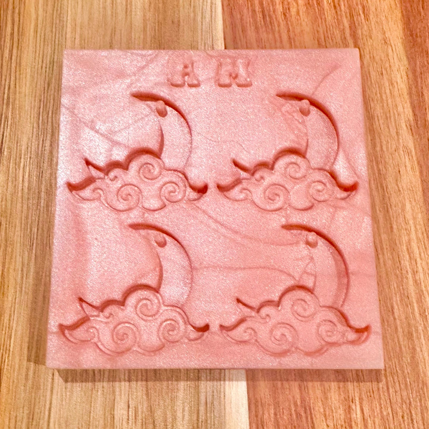 Médaille Lune Nuage