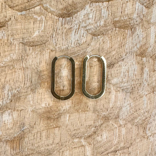 Boucles Opaline Dorées