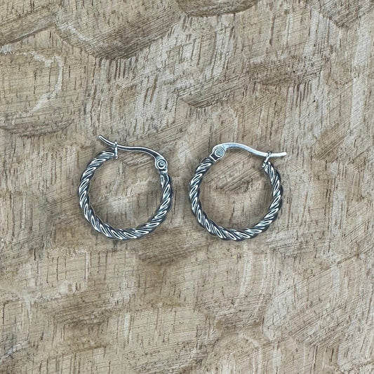 Boucles Isys Argentées