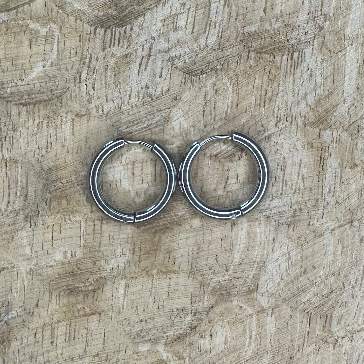 Boucles Azaé Argentées 20mm