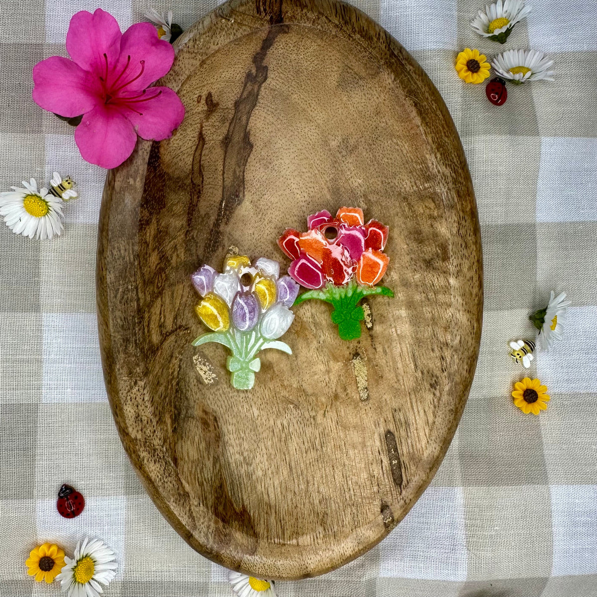 Médaille Bouquet Tulipe