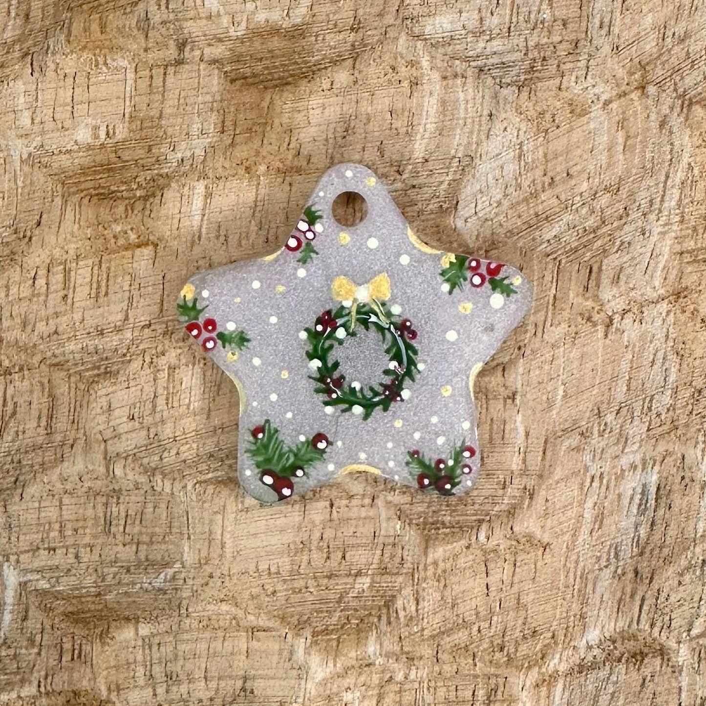 Médaille Couronne de Noël Collection Noël enchanté