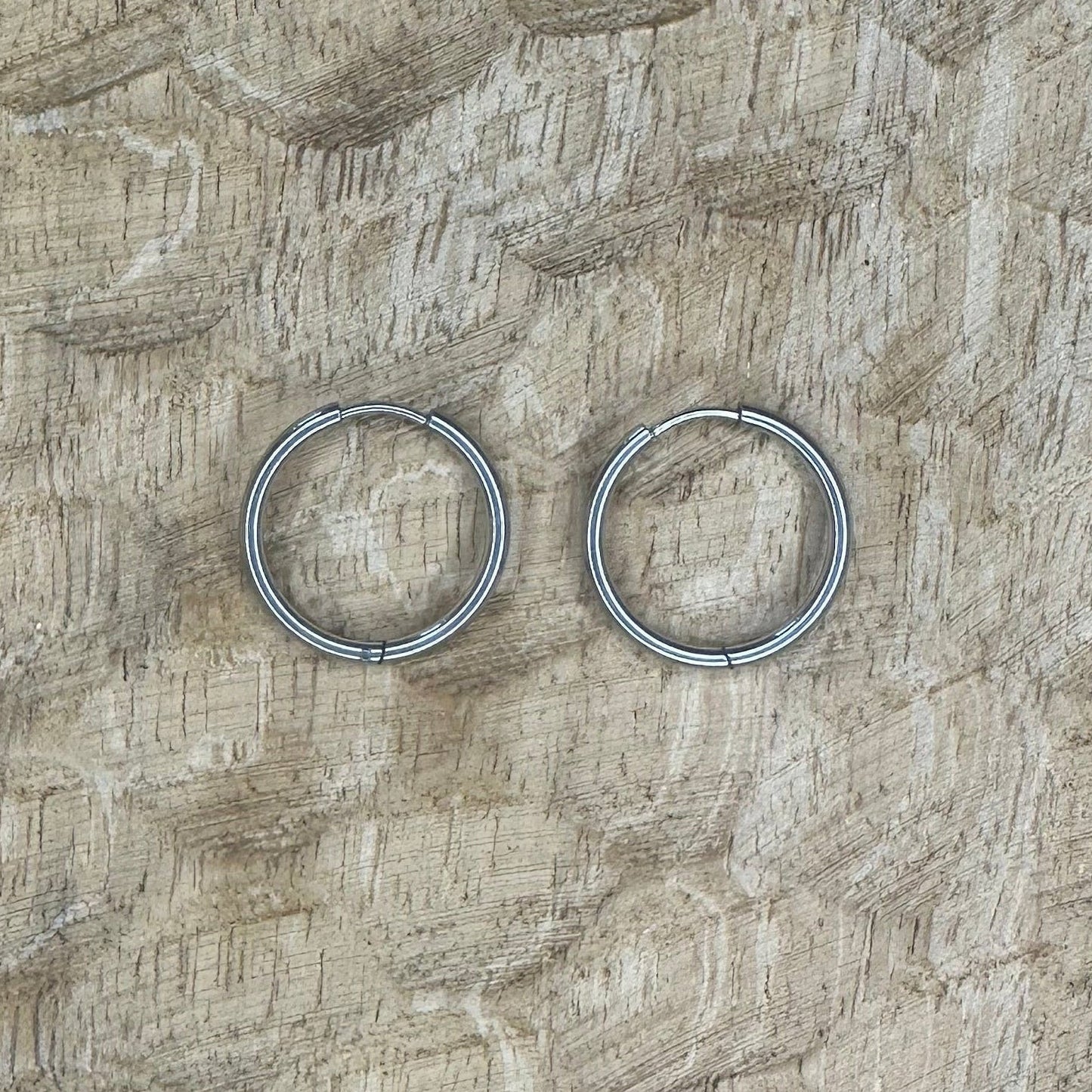 Boucles Aimy Argentées 20mm