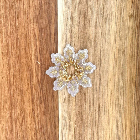 Médaille Flocon dessiné