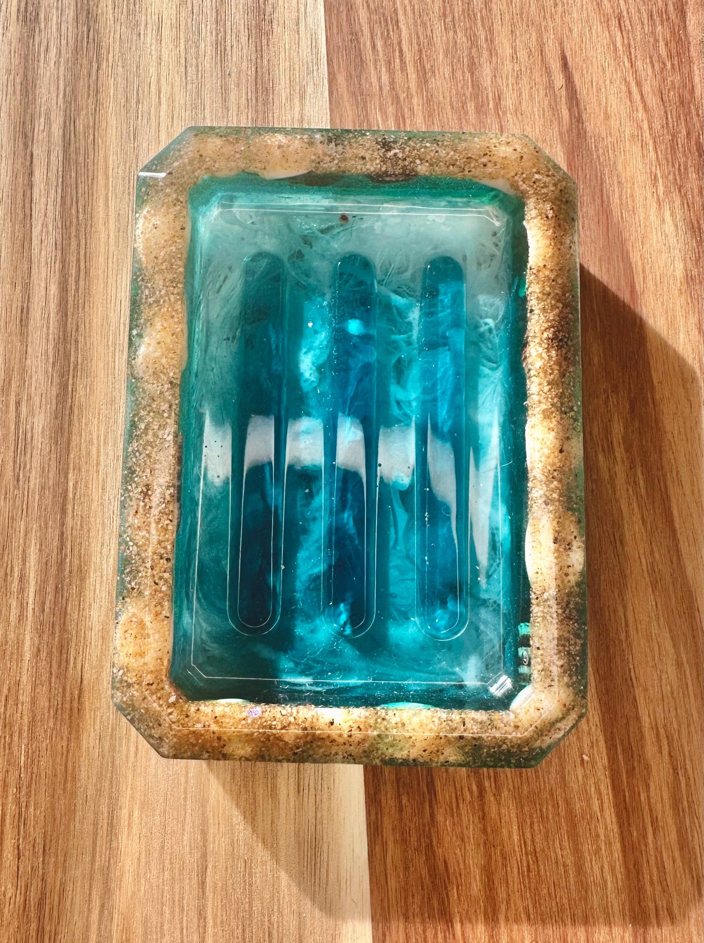 Porte savon effet océan