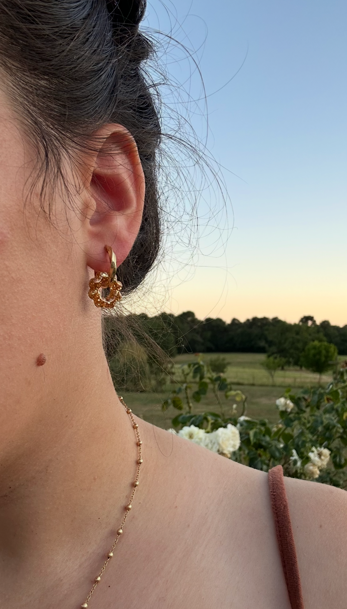 Pampilles Hortensia 15mm