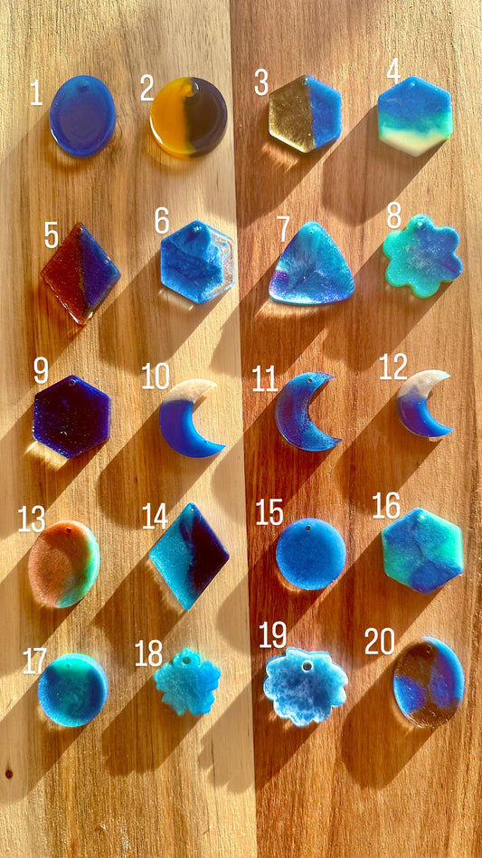 Petites médailles bleues taille S et M