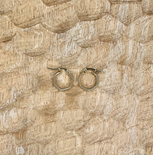 Boucles Mini Iséa Dorées