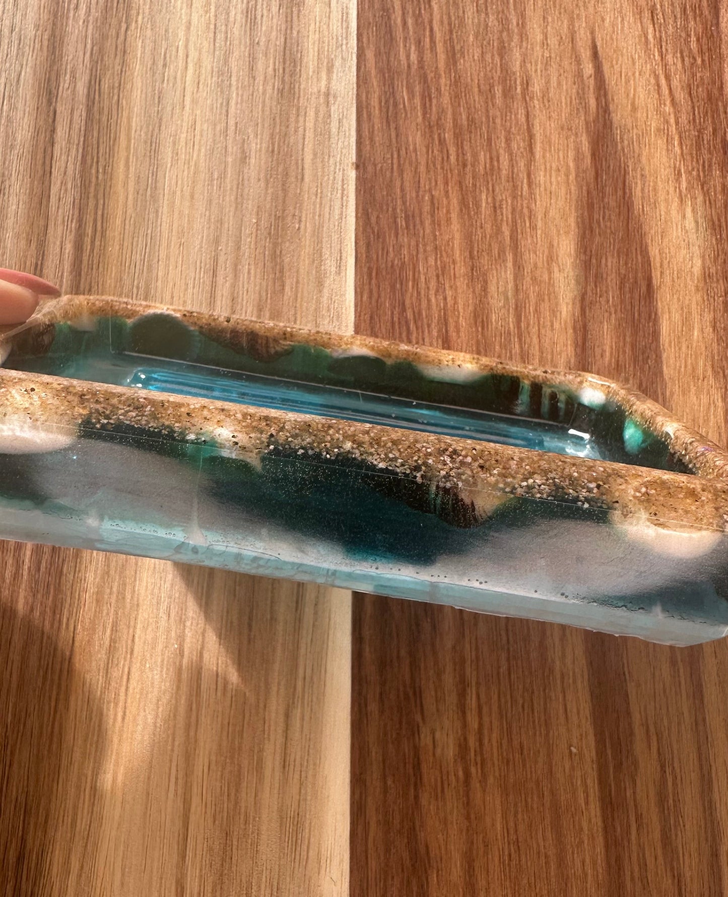 Porte savon effet océan