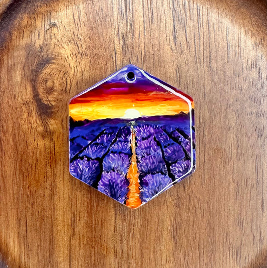 Médaille Coucher de Lavande