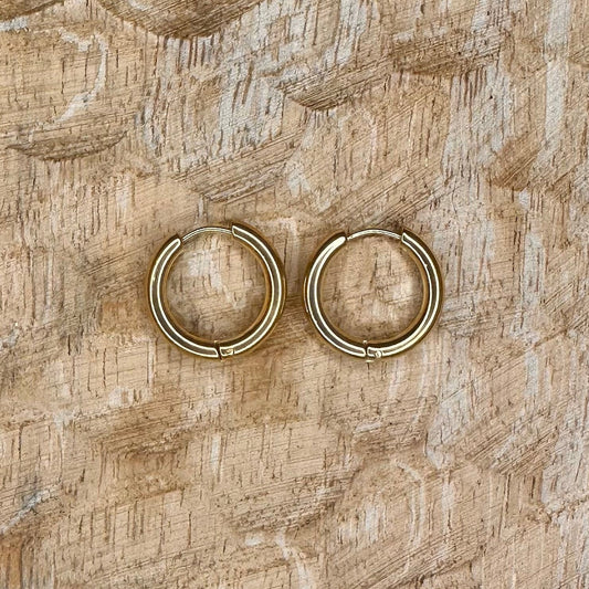 Boucles Azaé Dorées 20mm