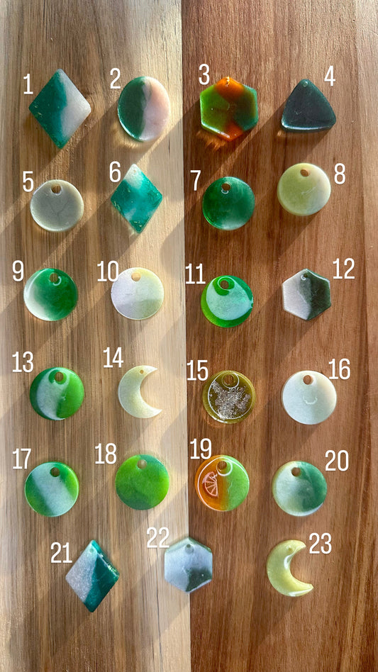 Petites médailles vertes taille S