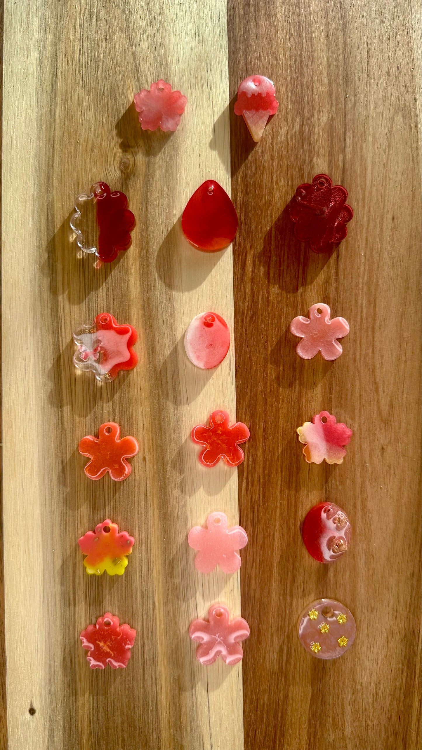 Petite médaille rose M et S