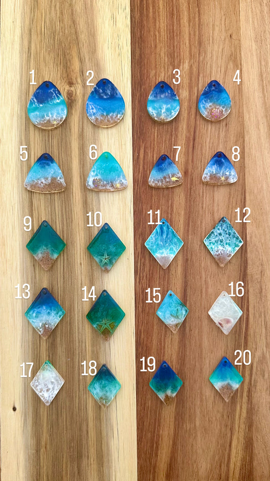 Médaille goutte, triangle & losange